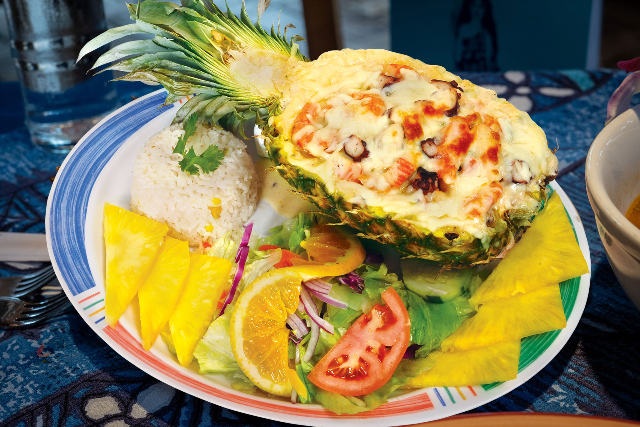 Pina rellena